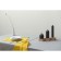 Gray -erased linen tablecloth Essential, size 170x170 cm