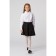 School blouse for a girl, white color, height 158 ​​cm