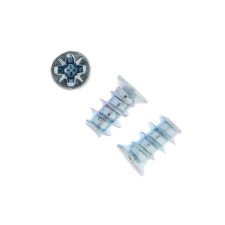 Euro -Shurup Tundra Krep with a secret head, 6.3x11 mm, zinc, 30 pcs.