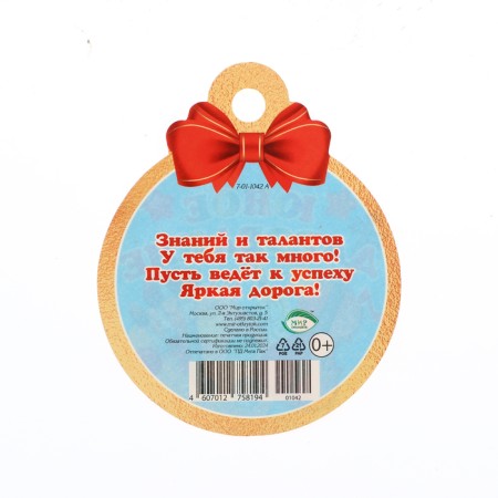 Medal "Young Talent!" violin, 10 x 10 cm-1