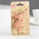 Candle in the Sanata cake, number "1", gold with red stars, 5.5 cm