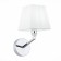 Wall lamp EVOLUCE. Sle107601-01. Grinda. 1x40 watts, E14, 13x26 cm, chromium color