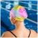 TwinTop swimming cap, silicone, girth 54-60 cm, Mix color