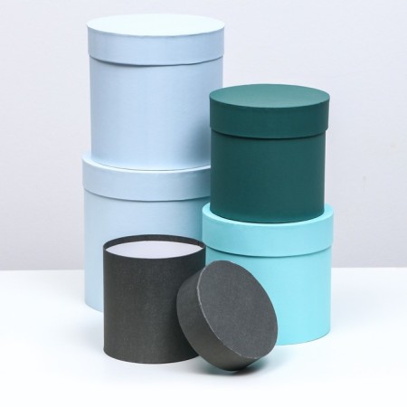 Set of hats 5 in 1 "Harmony", 20 x 20 - 14 x 14 cm-1