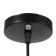 Bayerlux lamp "Hemispar" 1x40W E27 black 16x16x120 cm.