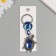 Keychain from the evil eye "Turtle" 3.5x5.5 cm
