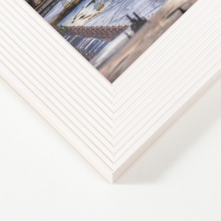Photo frame 21x30 cm (5n92) White (plastic screen)-1