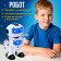 Robot Radio -controlled "Cosmobot", light and sound effects