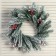 New Year's wreath d- 33 cm "Cozy fairy tale" branches in the snow berries