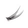 A set of overhead eyelashes "Lastochkin tail", bundles, 10 mm, thickness 0.1 mm, bend C, 12 D