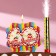 Gift set "Happy Birthday" from 2 items: candle-refining and candle-giant number "60"