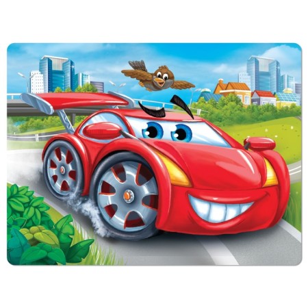 Children's puzzle "Cool races No. 6", 54 elements-1