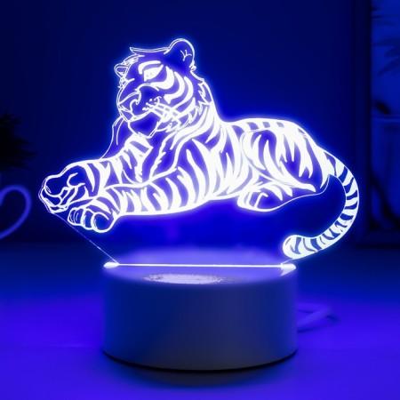 Tiger lamp Led RGB from the network-3