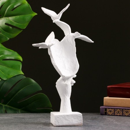 Figure "Mask with birds" 32x22x10cm-1