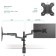 Black Black Black 130 Black 13 "-32" Max. 16kg Table Turn and Slop V 102950