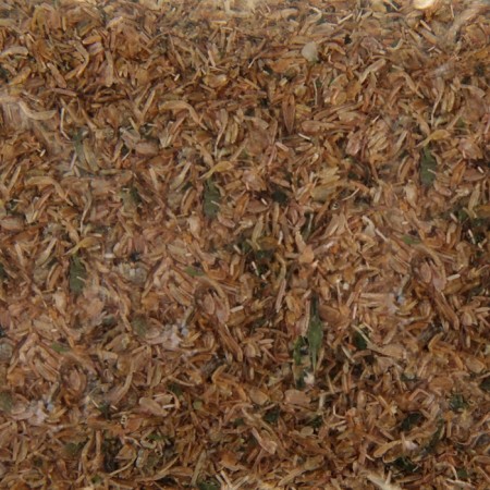 Feed for fish and turtles "Aquaculinar" Gammarus chopped, 15 g-1