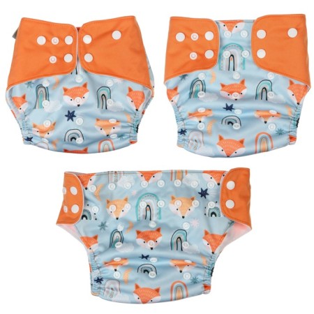 Panties-scammer, reusable, "chanterelles"-8