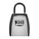 Key with the code lock of the tundra, with an arc, gray, 80x70x35 mm