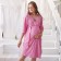 Female set (shirt/robe) for pregnant women, pink color, size 46
