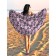 Pareo and beach rug "Night Unicorn", d = 150 cm
