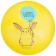 Children's ball zabiaka, d = 22 cm, 60 g, color mix