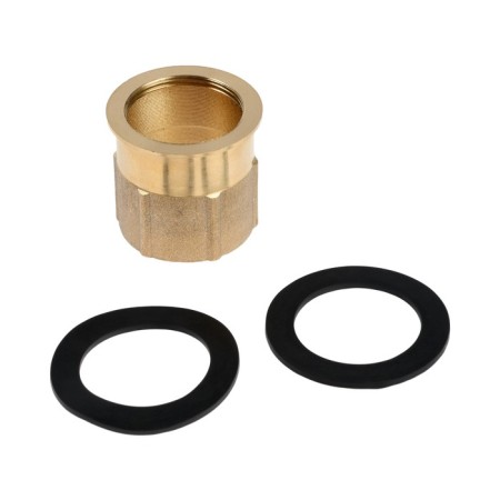 Zein Z3884 shell mixer, single -leaf, interior, height 15 cm, brass, black-10