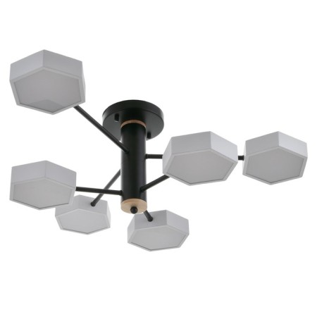 Chandelier 1318/6wt LED 144W 3000-6000K White 71x65x25 cm Bayerlux-5