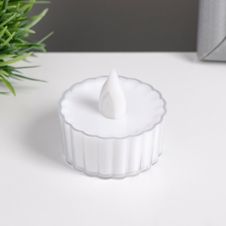 Night "Candle" LED 0.5W from 3XAG10 batteries 4.4x4.5x4.5 cm Risalux