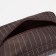 Lightning cosmetic bag, external pocket, brown color