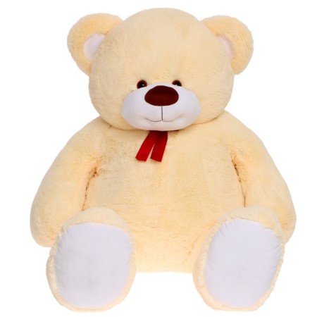 Soft toy "Bear", 160 cm, beige color