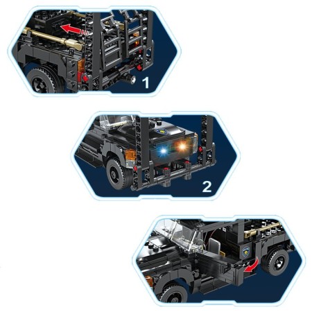 Designer special forces "assault machine", 466 parts-1