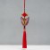 Suspension Textile "Butterfly" red 2x6.5x27 cm
