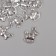 Decor for creativity Metal "Toy Horse" silver 1.4x1.8 cm