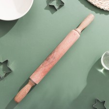 Rnocking rolling rod Magistro, wood, 43 × 4 cm, working part 23 cm