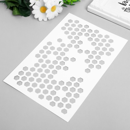 Stencil plastic "Sot" 24x16 cm-1