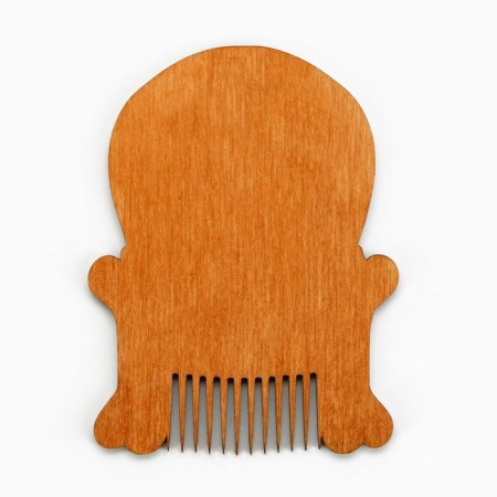 A comb for a beard in the “Skull” envelope 7.3 x 9.7 cm-4