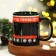 New Year! Homeleon mug New Year's ceramic “A lot of good!”, 350 ml, black color