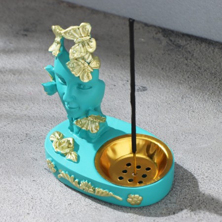 Caus -face "face", turquoise-1