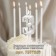 Candle in the cake on the skewer "Almaz", the number "3", silver, 4.8x2.6 cm