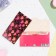 Money envelope "Universal" pink hearts, 16.5x8.5 cm