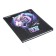 Universal diary for grade 1-11, hard cover, artificial leather, foam rubber, silkography, liesse, 80 g/m2