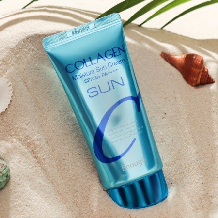 Moisturizing sunscreen with collagen, Enough Collagen Moisture Sun Cream SPF50+/PA-1