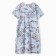 Night shirt female, the color is gray-blue, rr 54