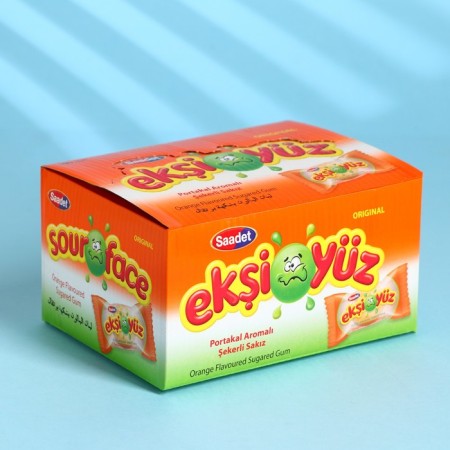 Chewing gum "Eksiyüz" with a taste of orange 3.5 g-2