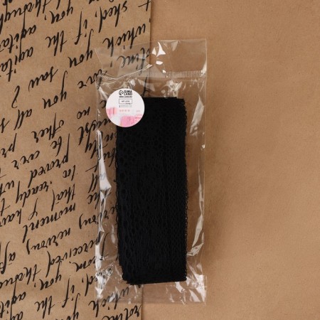 Capricon lace, 35 mm × 10 ± 1 m, black color-3