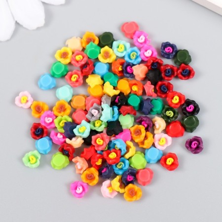 Decor for creativity Plastic "Mini-pinks" set of 100 pcs mix 0.6x0.6 cm
