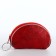 Women's wallet with lightning, red color