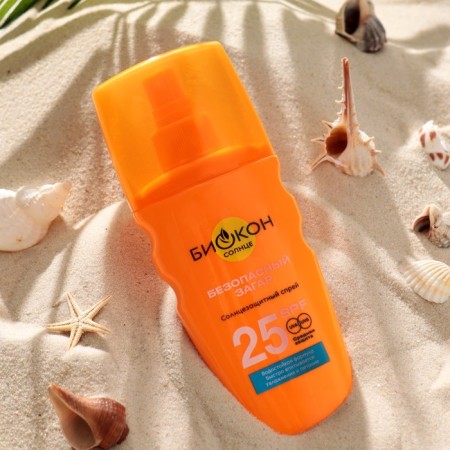 Sunscreen spray Biocon SPF 25, 160 ml