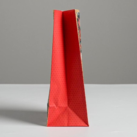 A package without handles "Happiness in the New Year", 10 x 19.3 x 7 cm, New Year-4