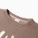 Female sweatshirt Minaku: Velvet Collection Brown color, size 42